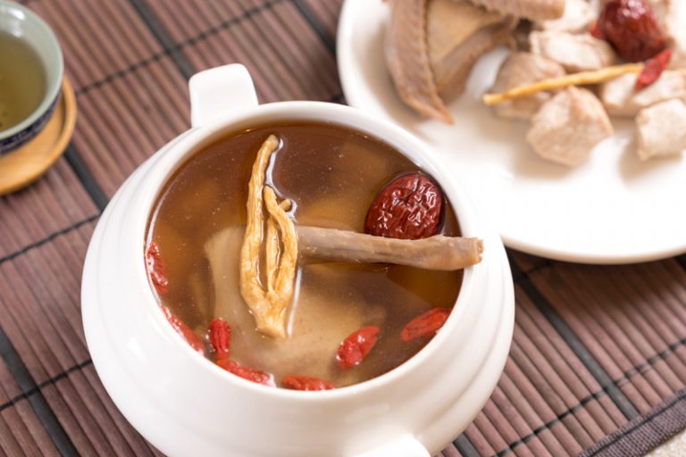 淮山桂圓杞子腰果雞湯