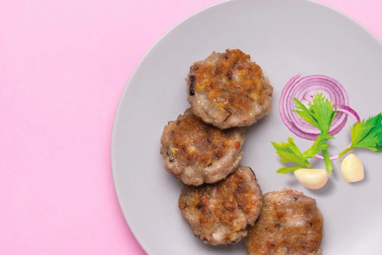 Impossible™軟糯蓮藕植物肉餅