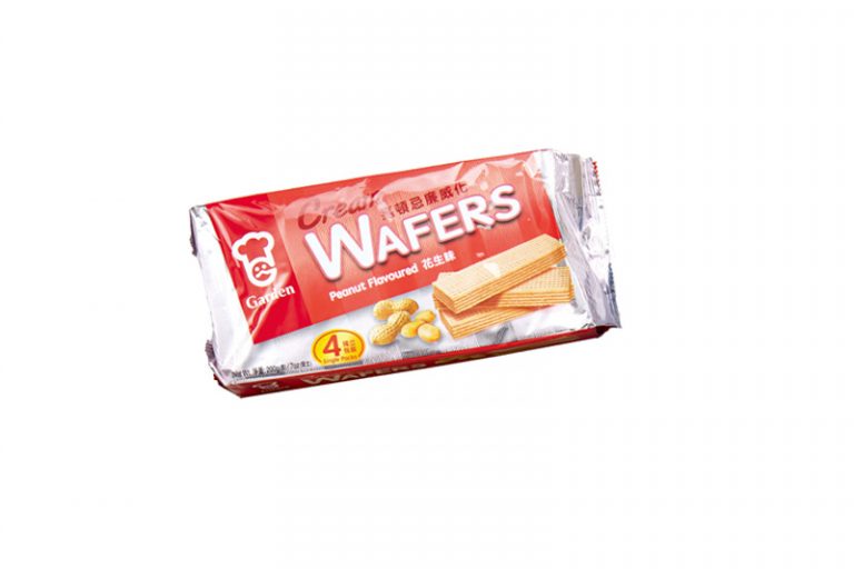 嘉頓忌廉威化花生味