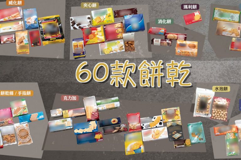 60款餅乾樣本全含基因致癌物