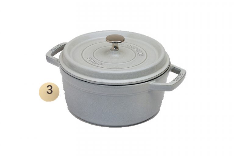 消委會．鑄鐵鍋｜3. Staub Cocotte Ronde 22cm