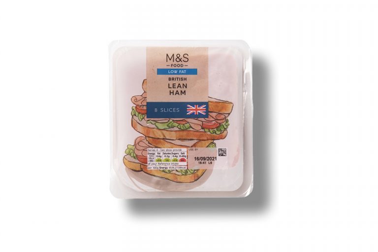 消委會．火腿/火雞片｜1. M&S FOOD British Lean Ham Low Fat