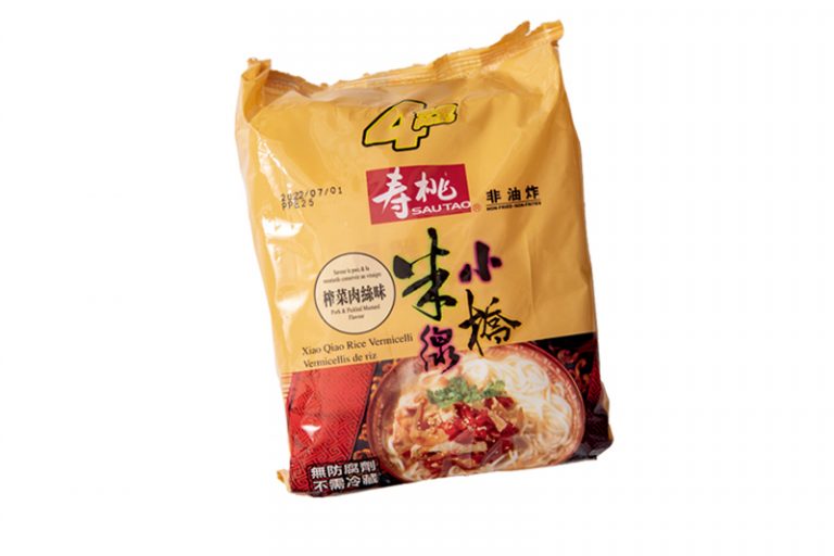 消委會．米製麵食推介｜12. 「壽桃」小橋米線 - 榨菜肉絲味