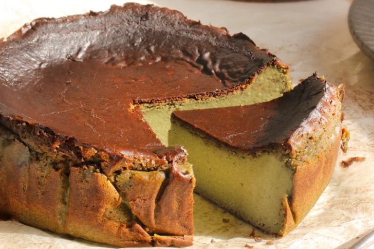 純粹食所 That's it 純素靜崗宇治抹茶巴斯克芝士蛋糕