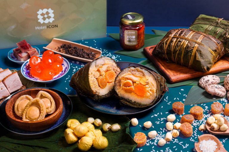 唯港薈 黑松露鮑魚瑤柱金腿裹蒸糭