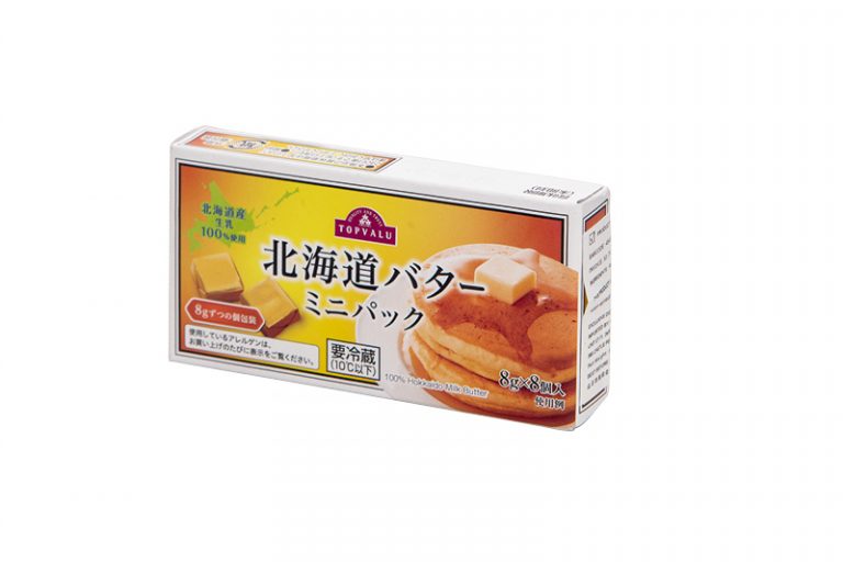 Topvalu 100% Hokkaido Milk Butter Mini Pack with salt